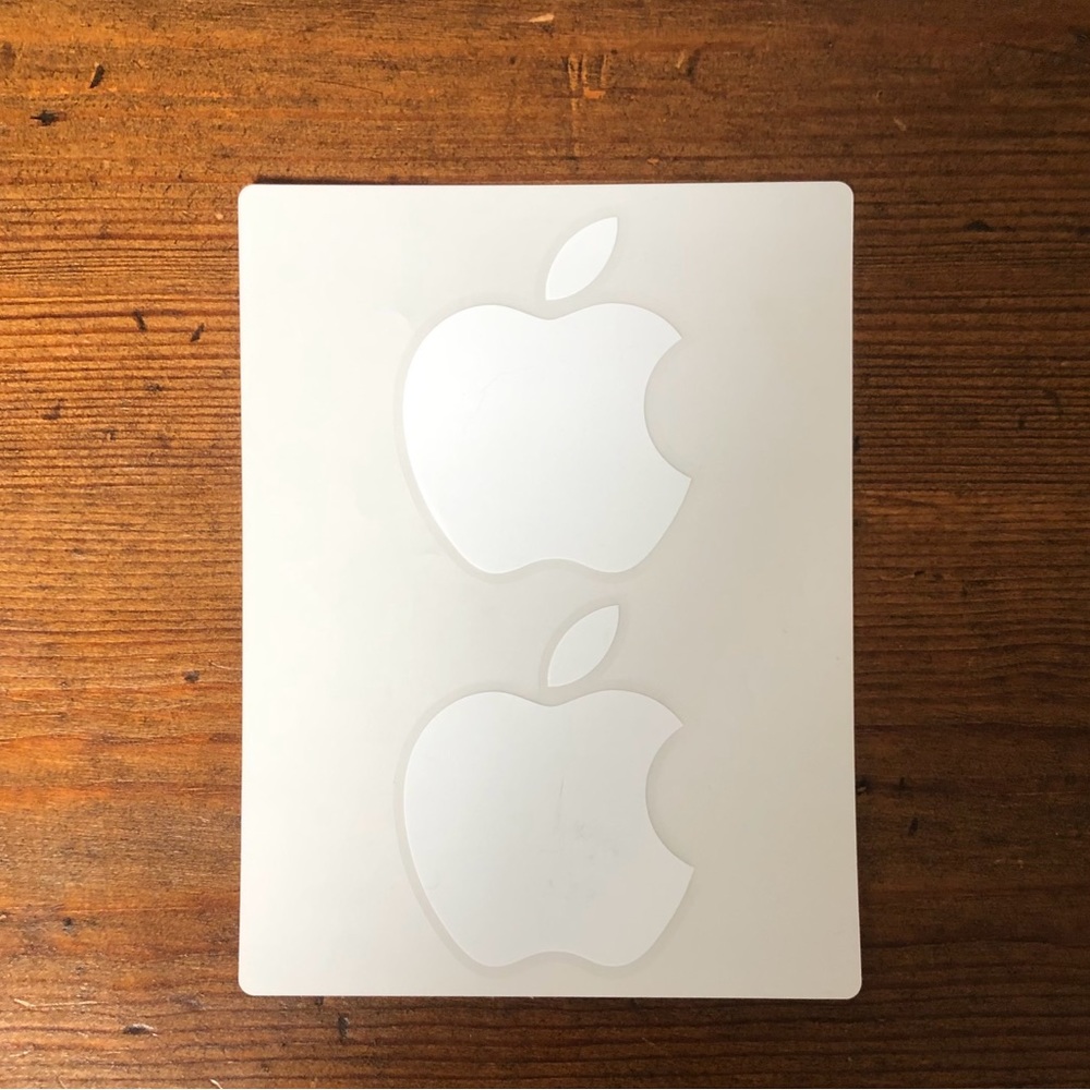 New Apple Stickers